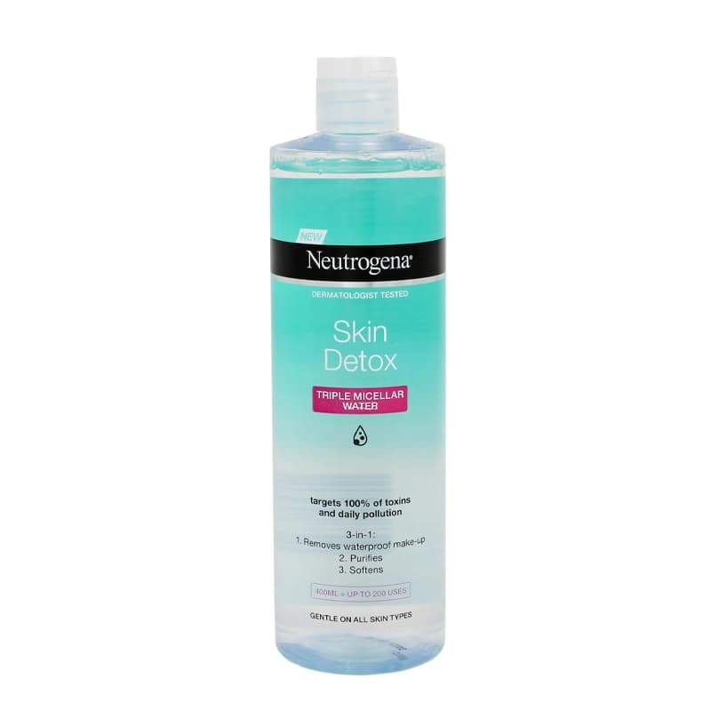 میسلارواتر دتوکس نوتروژینا (Skin Detox)اصل — تصویر ۲