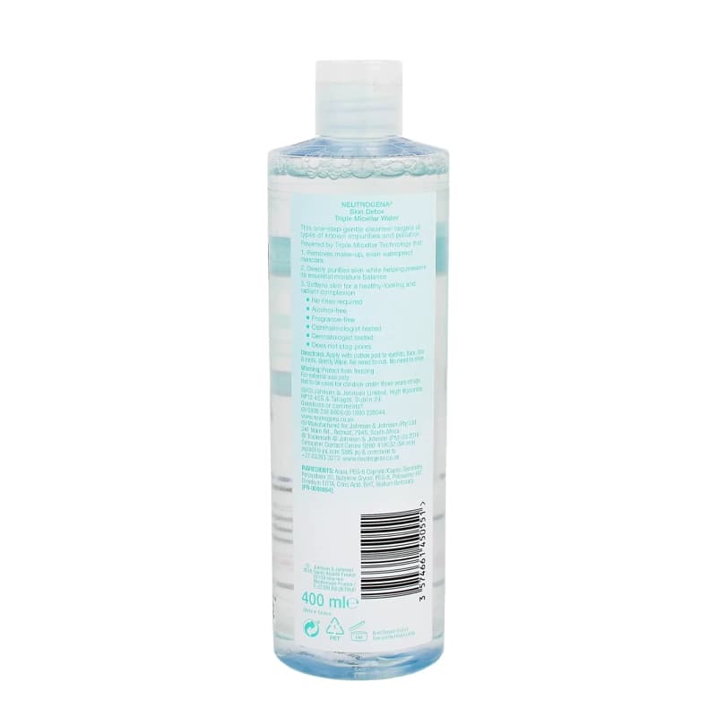 میسلارواتر دتوکس نوتروژینا (Skin Detox)اصل — تصویر ۳