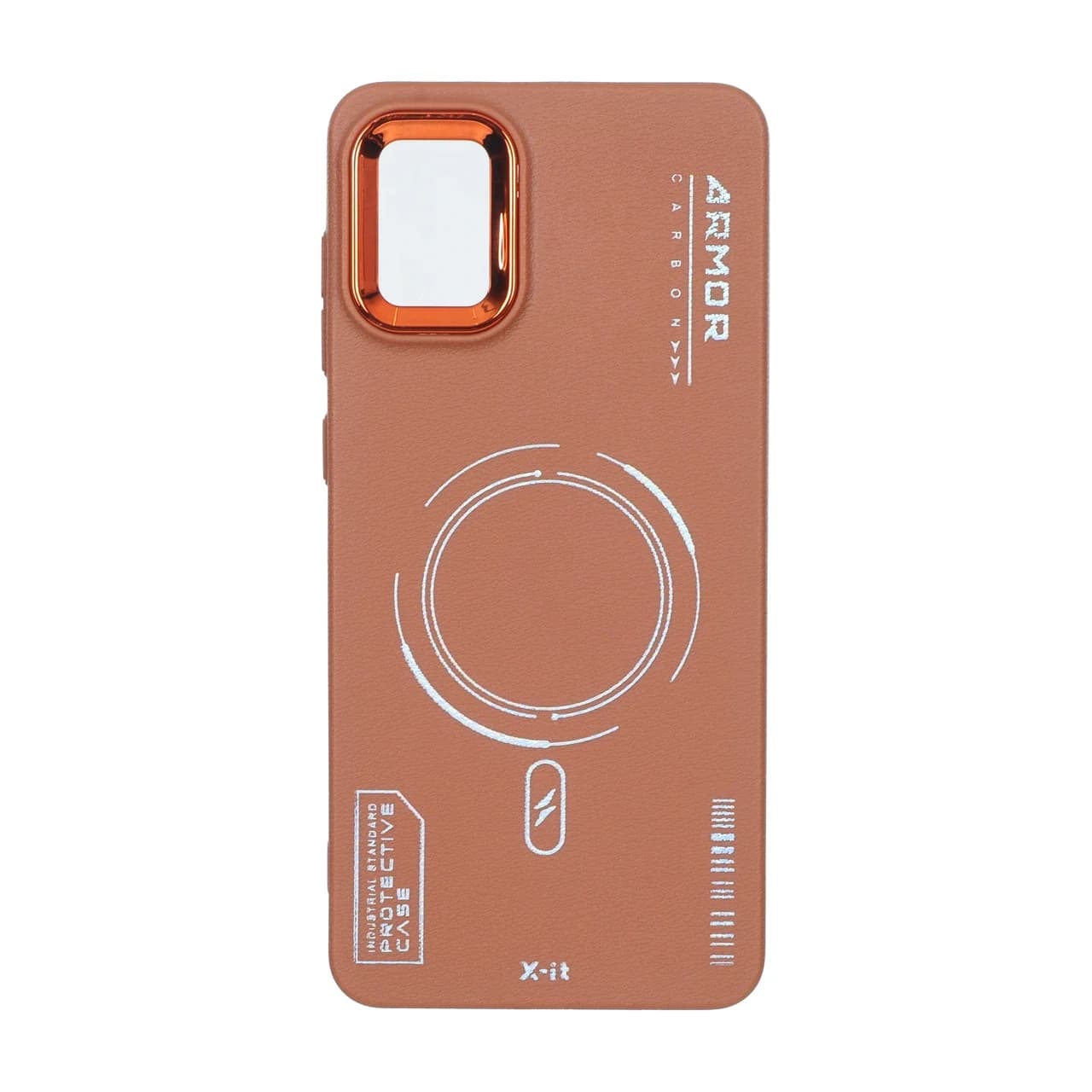 قاب Armor لنز متال Texture طرح مگ سیف Samsung Galaxy A31 — تصویر ۲