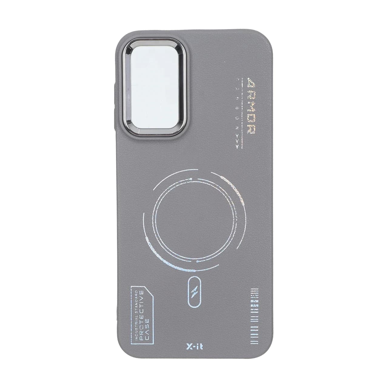 قاب Armor لنز متال Texture طرح مگ سیف Samsung Galaxy A14 — تصویر ۳