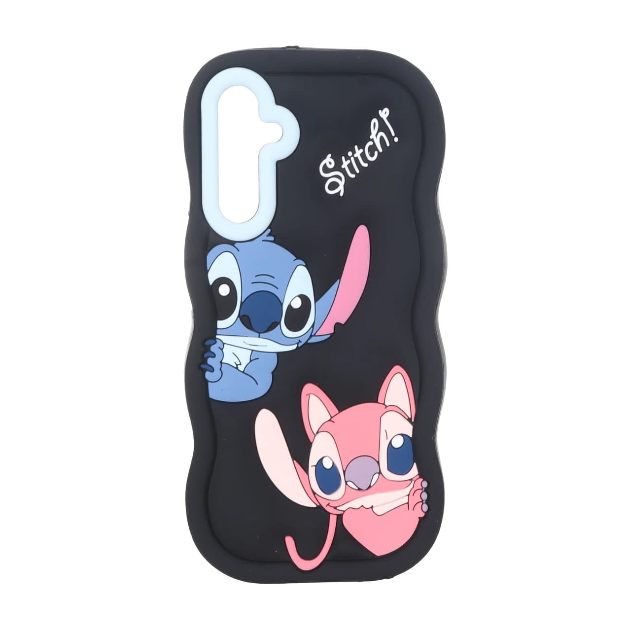 قاب سیلیکونی کنگره ای Stitch برجسته فانتزی Samsung Galaxy A15