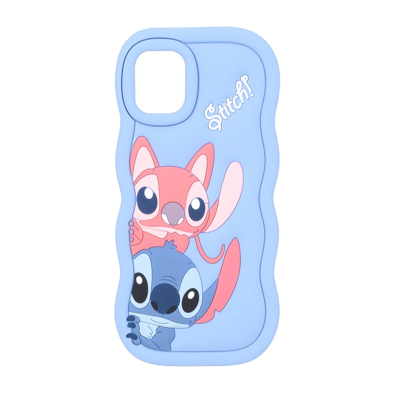 قاب سیلیکونی کنگره ای Stitch برجسته فانتزی Apple iPhone 11 — تصویر ۳