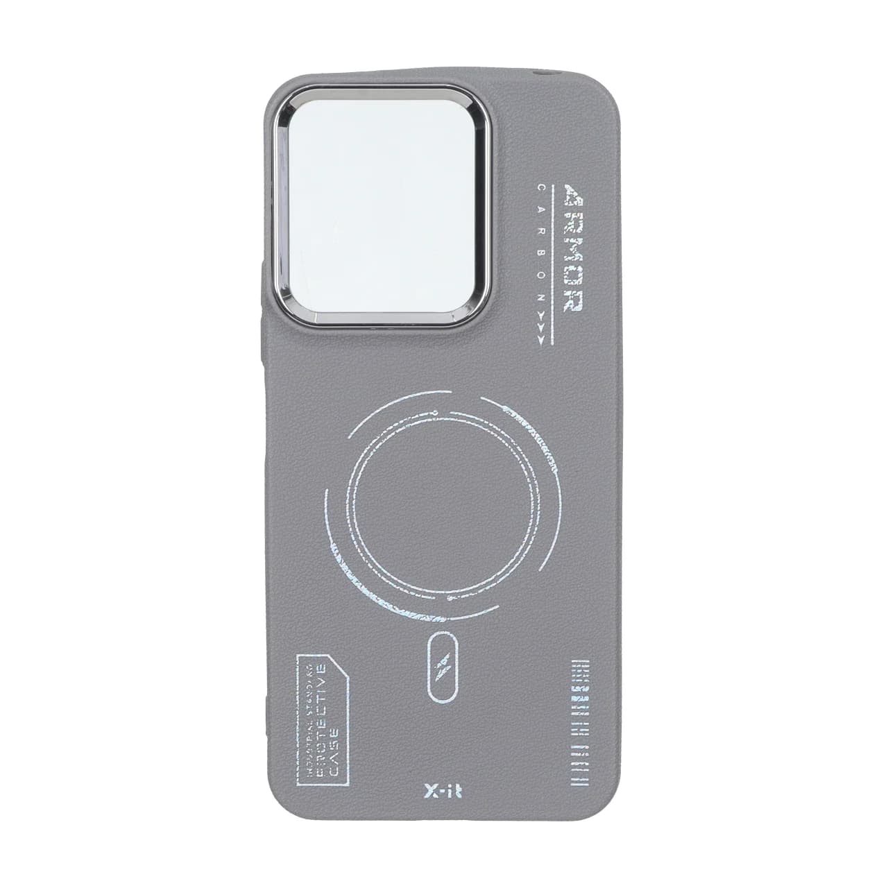 قاب Armor لنز متال Texture طرح مگ سیف Xiaomi Redmi 13C / Poco C65 — تصویر ۳