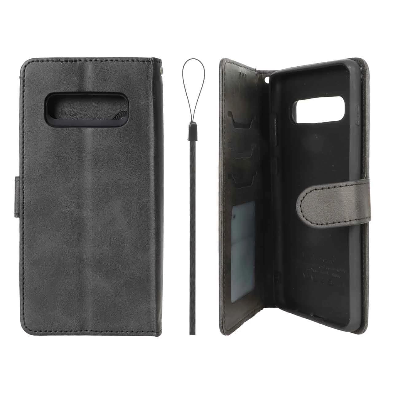 کیف موبایل مگنتی درجه یک داخل خز MNC Plus مدل Samsung Galaxy S10 Plus — تصویر ۲