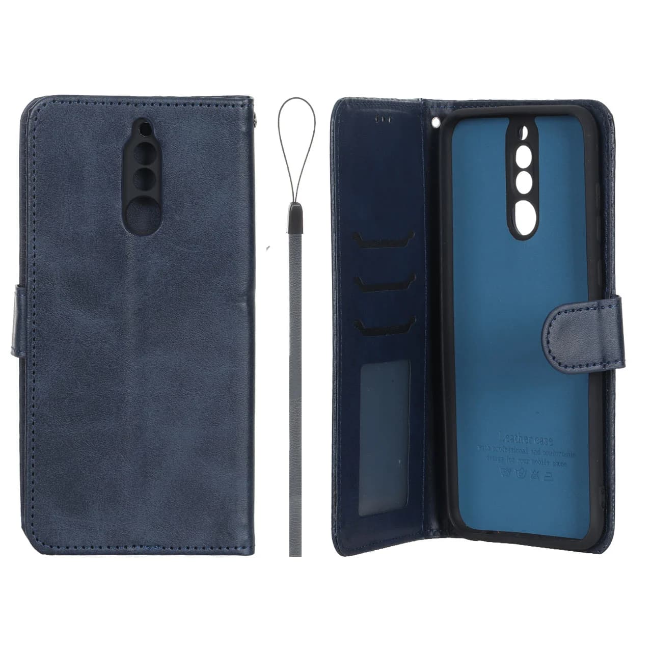 کیف موبایل مگنتی درجه یک داخل خز MNC Plus مدل Huawei Mate 10 Lite