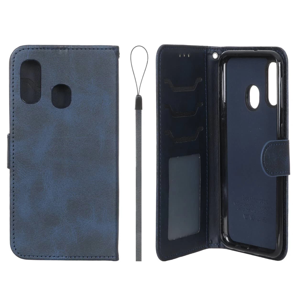 کیف موبایل مگنتی درجه یک داخل خز MNC Plus مدل Samsung Galaxy A40 — تصویر ۴