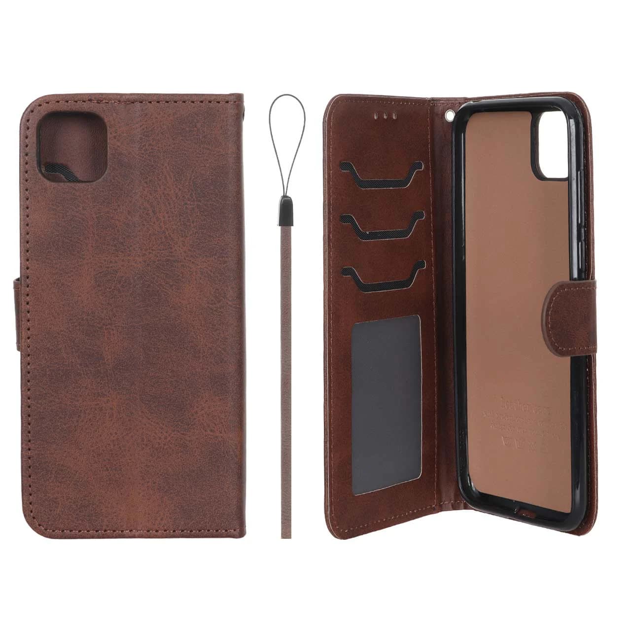 کیف موبایل مگنتی درجه یک داخل خز MNC Plus مدل Huawei Y5p — تصویر ۲