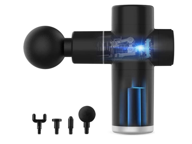 ماساژور تفنگی گرین Contento Portable Massage Gun 2500mAh — تصویر ۷