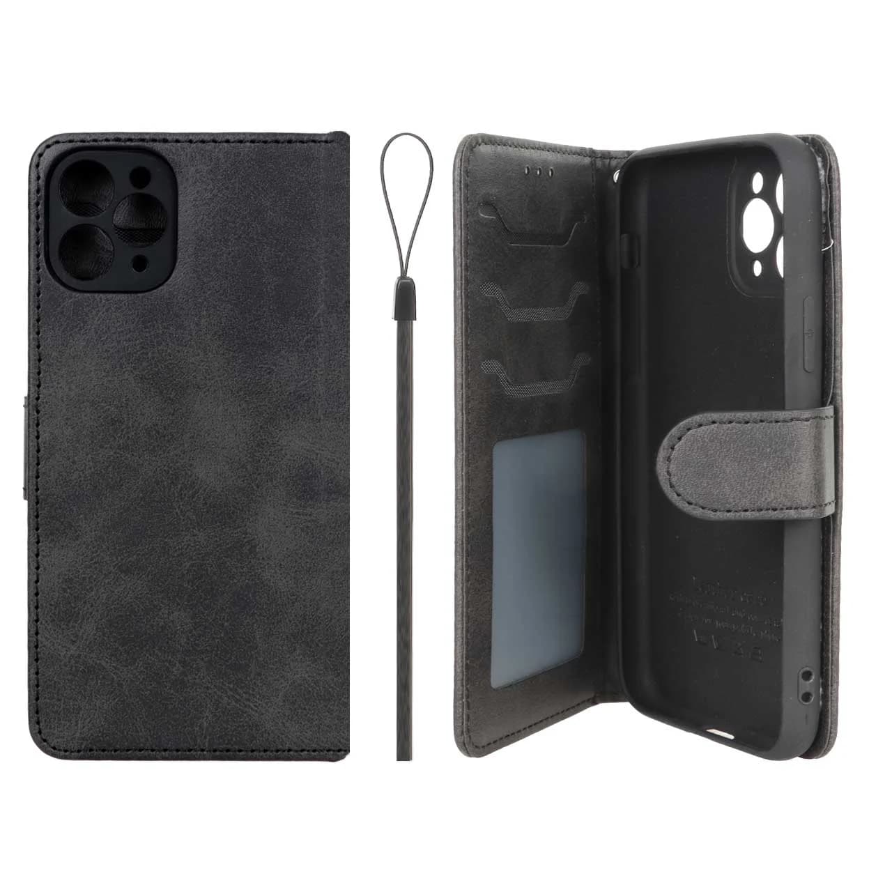 کیف موبایل مگنتی درجه یک داخل خز MNC Plus مدل Apple iPhone 11 Pro — تصویر ۵