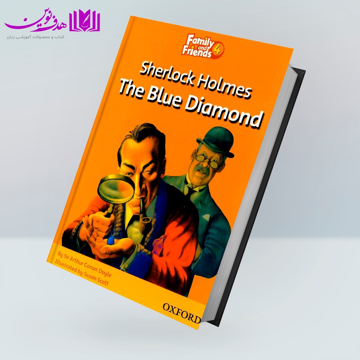 کتاب Family and Friends Readers 4: Sherlock Holmes The Blue Diamond