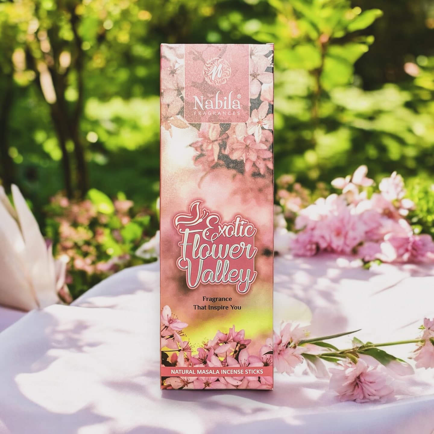 عود دست ساز Exotic Flower Valley از برند نابیلا Nabila