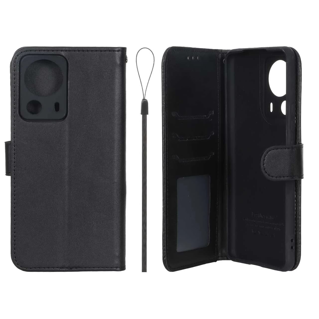 کیف موبایل مگنتی درجه یک داخل خز MNC Plus مدل Xiaomi Mi 13 Lite — تصویر ۳