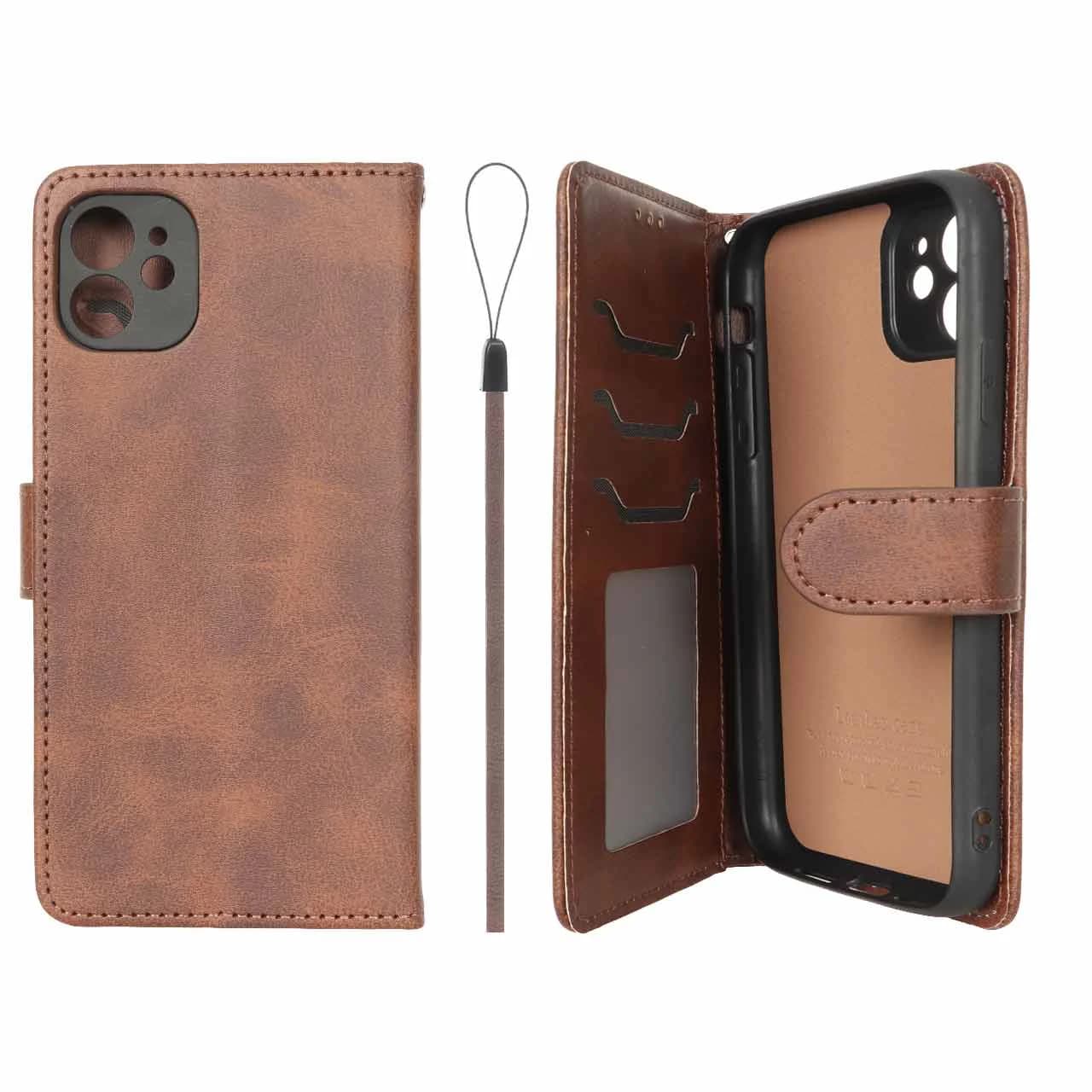 کیف موبایل مگنتی درجه یک داخل خز MNC Plus مدل Apple iPhone 11