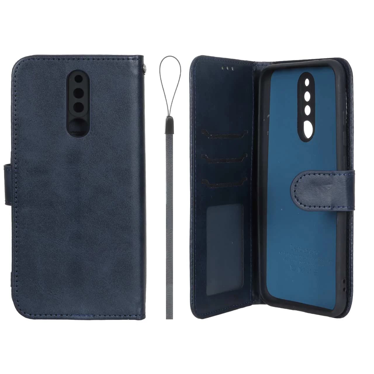کیف موبایل مگنتی درجه یک داخل خز MNC Plus مدل Xiaomi Redmi 8 — تصویر ۳