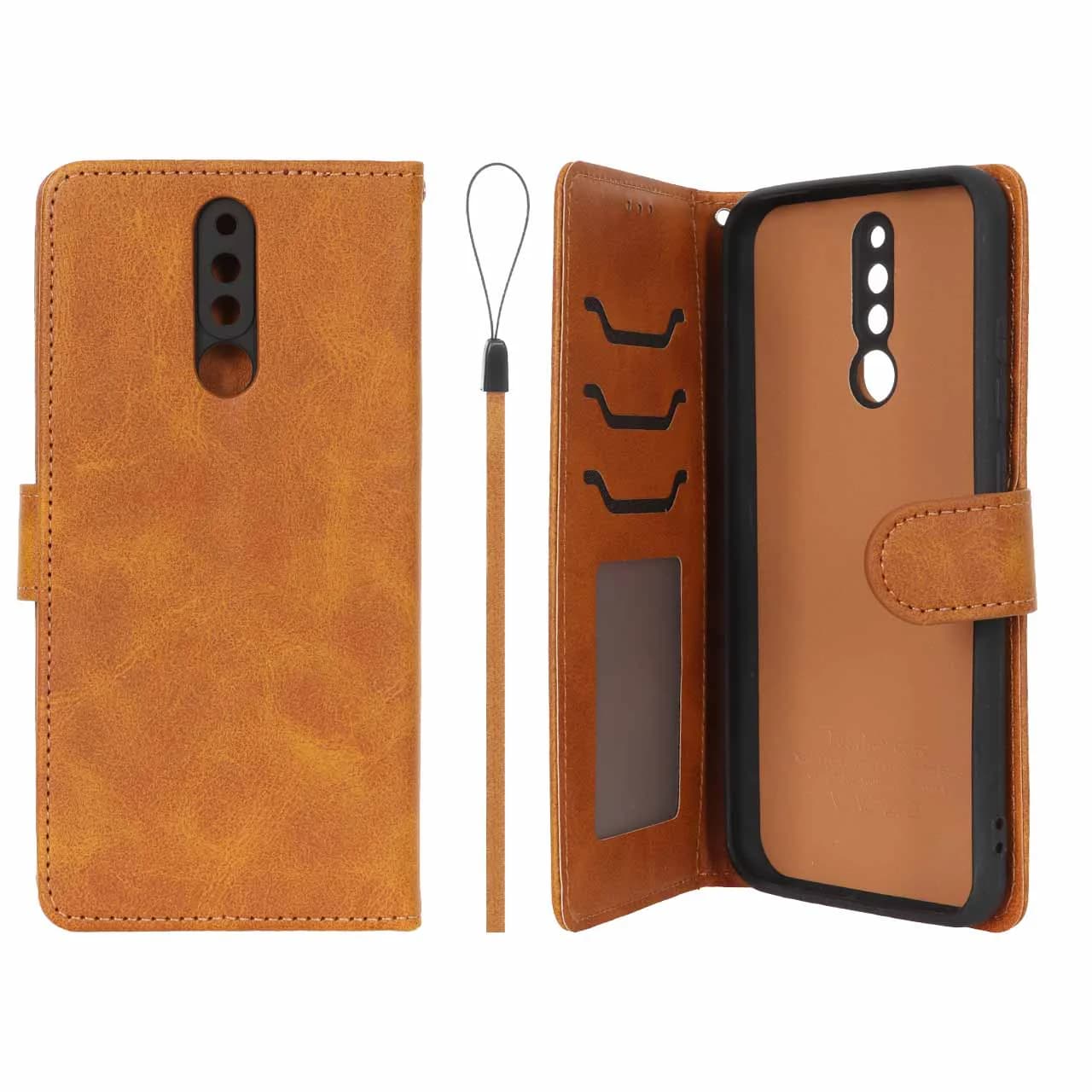 کیف موبایل مگنتی درجه یک داخل خز MNC Plus مدل Xiaomi Redmi 8 — تصویر ۴