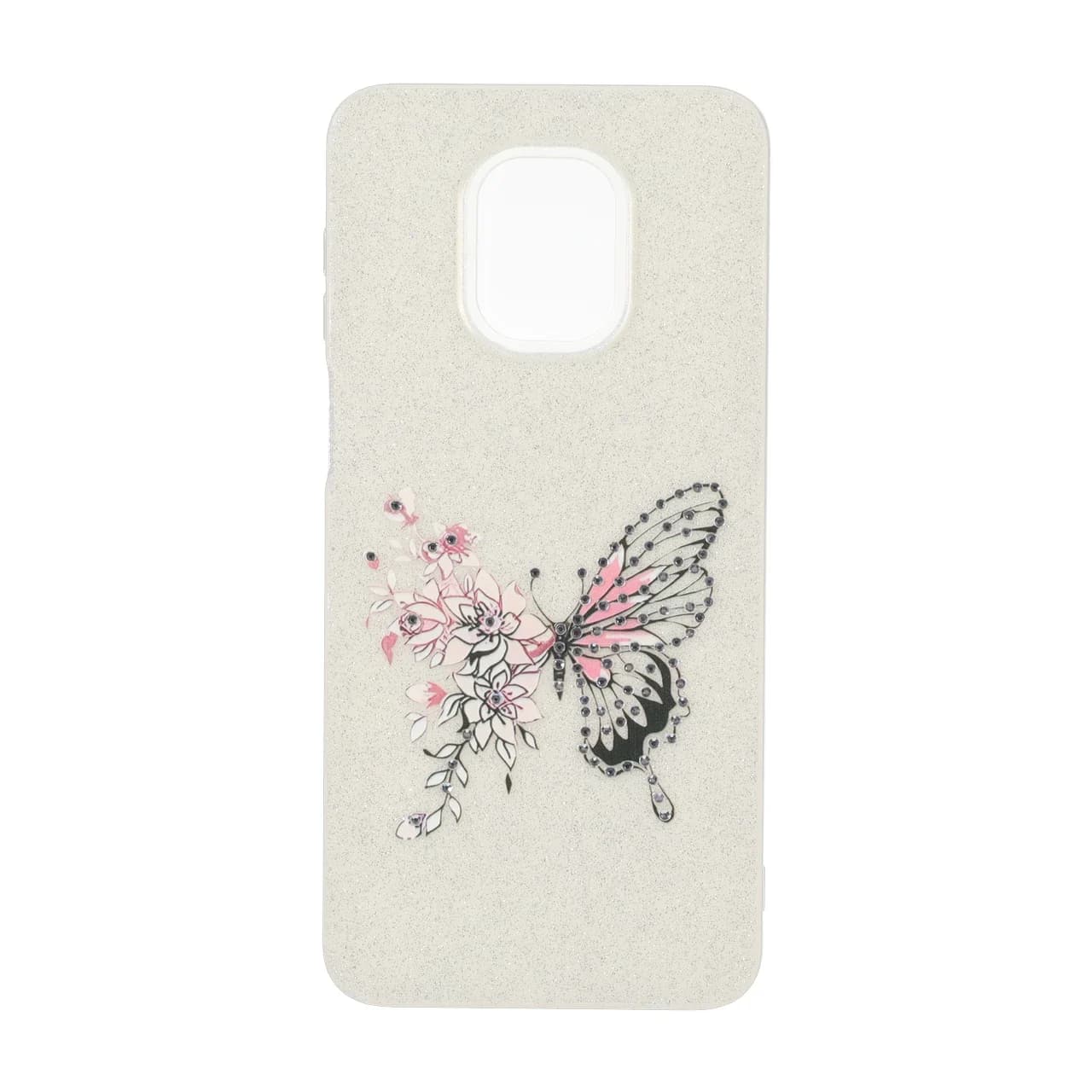 قاب اکلیلی ButterFly نگین دار Xiaomi Redmi Note 9S / Redmi Note 9 Pro / Redmi Note 9 Pro Max — تصویر ۵