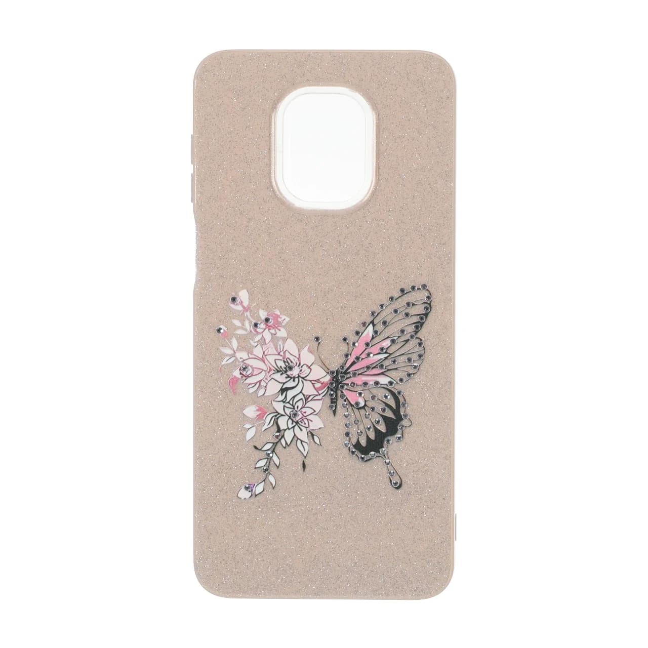 قاب اکلیلی ButterFly نگین دار Xiaomi Redmi Note 9S / Redmi Note 9 Pro / Redmi Note 9 Pro Max — تصویر ۲