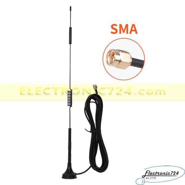 آنتن جی اس ام GSM Antenna 30cm 3m wire 14dbi