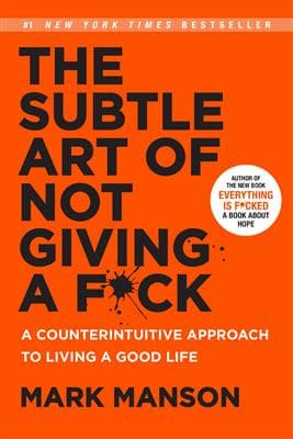 کتاب انگليسی The Subtle Art of Not Giving a F*ck