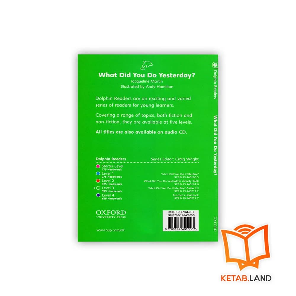 کتاب Dolphin Readers 3: What Did You Do Yesterday — تصویر ۵