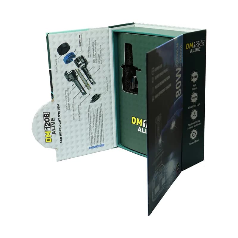 لامپ هدلایت خودرو G9 H7 — تصویر ۱۲
