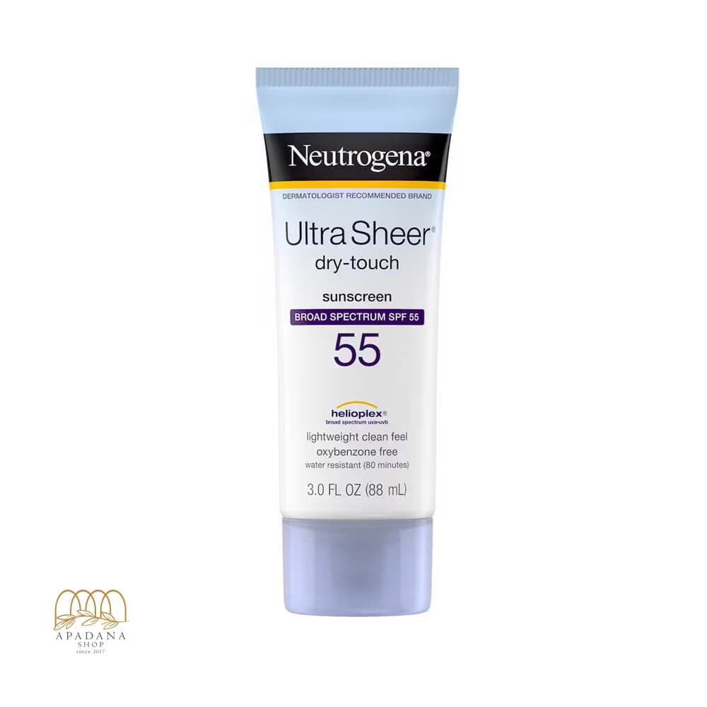 ضد آفتاب نوتروژینا مدل ULTRA SHEER حاوی SPF55 حجم 88 میل
