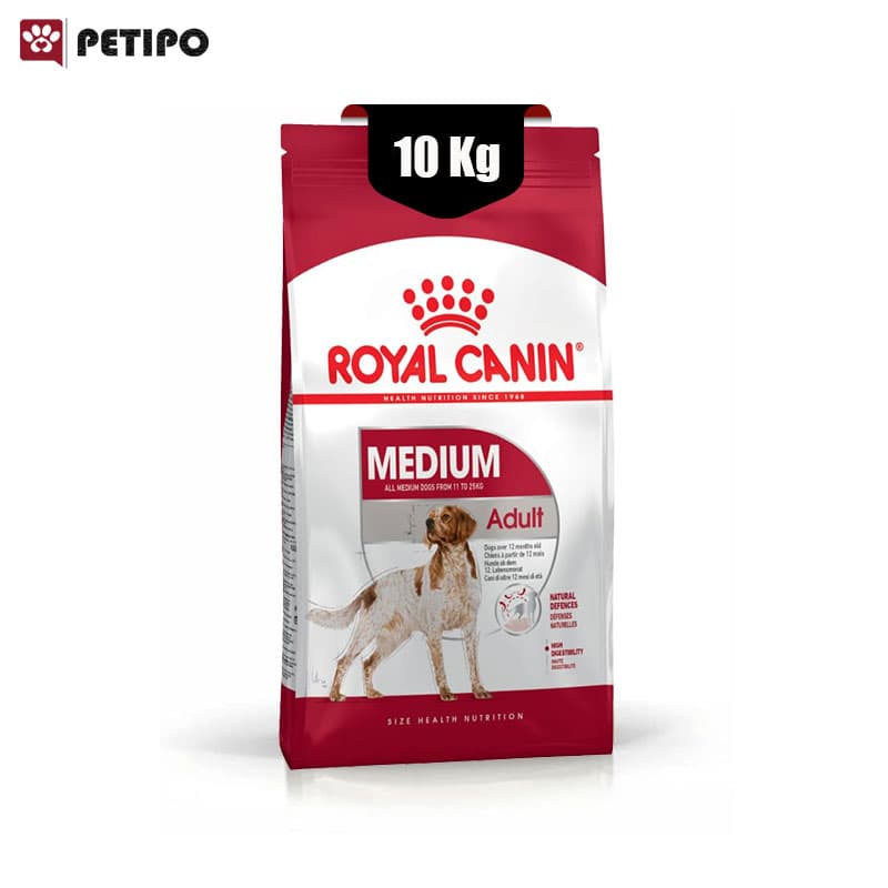 غذای خشک سگ بالغ مدیوم ادالت رویال کنین (Royal Canin Dog Medium Adult) وزن 10 کیلوگرم