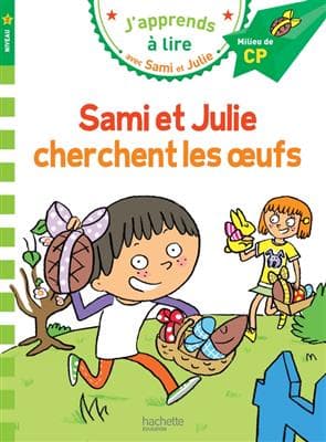 کتاب فرانسه Sami et Julie CP Niveau 2 Sami et Julie cherchent les oeufs — تصویر ۲