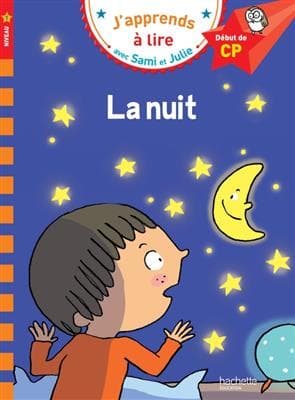 کتاب Sami et Julie CP Niveau 1 La nuit — تصویر ۲
