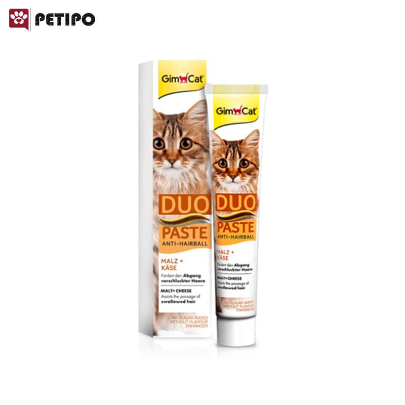 خمیر مالت گربه آنتی هیربال جیم کت (GimCat Duo-Paste Anti-Hairball) وزن 50 گرم