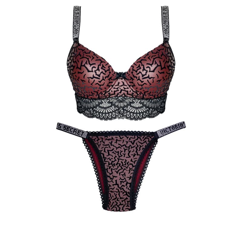 ست شورت و سوتین چرم ویکتوریا سکرت VICTORIA SECRET کد 3128