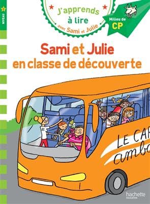 کتاب فرانسه Sami et Julie CP Niveau 2 Sami et Julie en classe de découverte