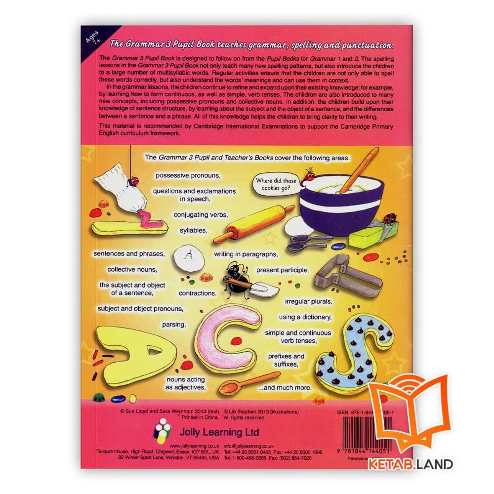 کتاب Jolly Phonics Grammar 3 Pupil Book — تصویر ۳