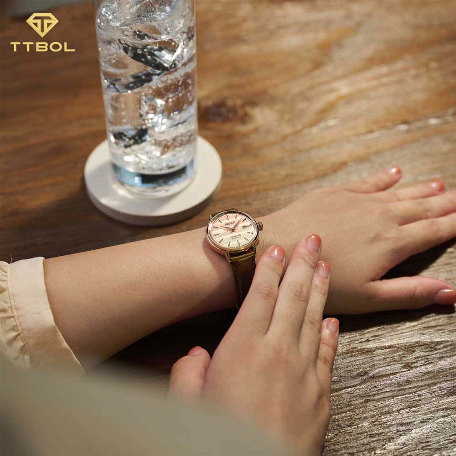 ساعت مچی زنانه سیکو پرسیج SEIKO PRESAGE SRE014J1 — تصویر ۳