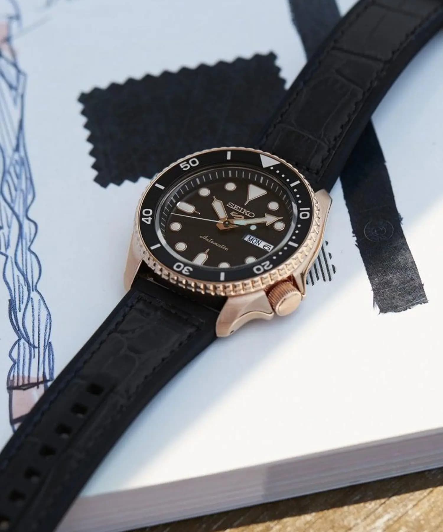 ساعت مچی اتوماتیک مردانه سیکو 5 SEIKO 5 SRPD76K1 — تصویر ۸