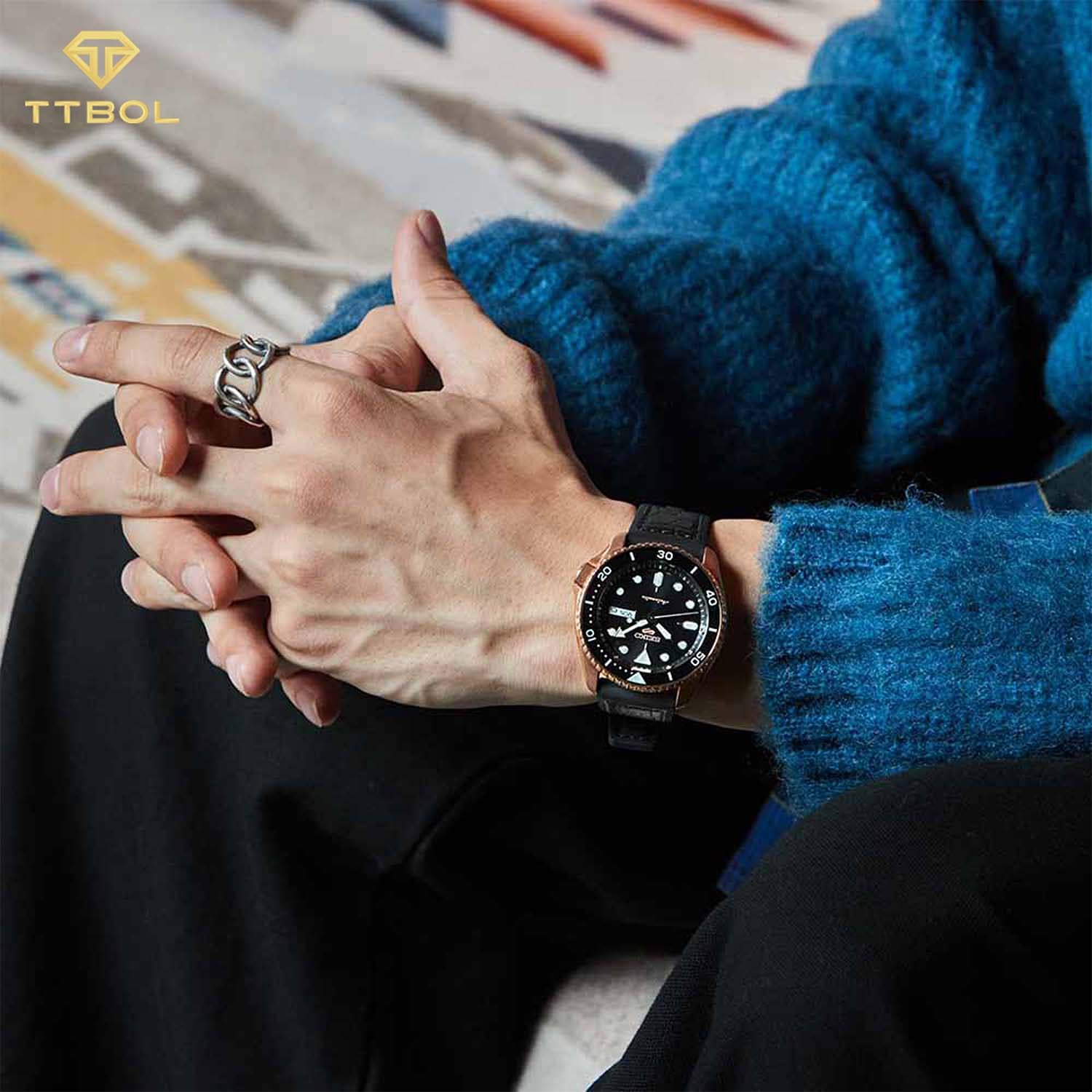 ساعت مچی اتوماتیک مردانه سیکو 5 SEIKO 5 SRPD76K1 — تصویر ۲