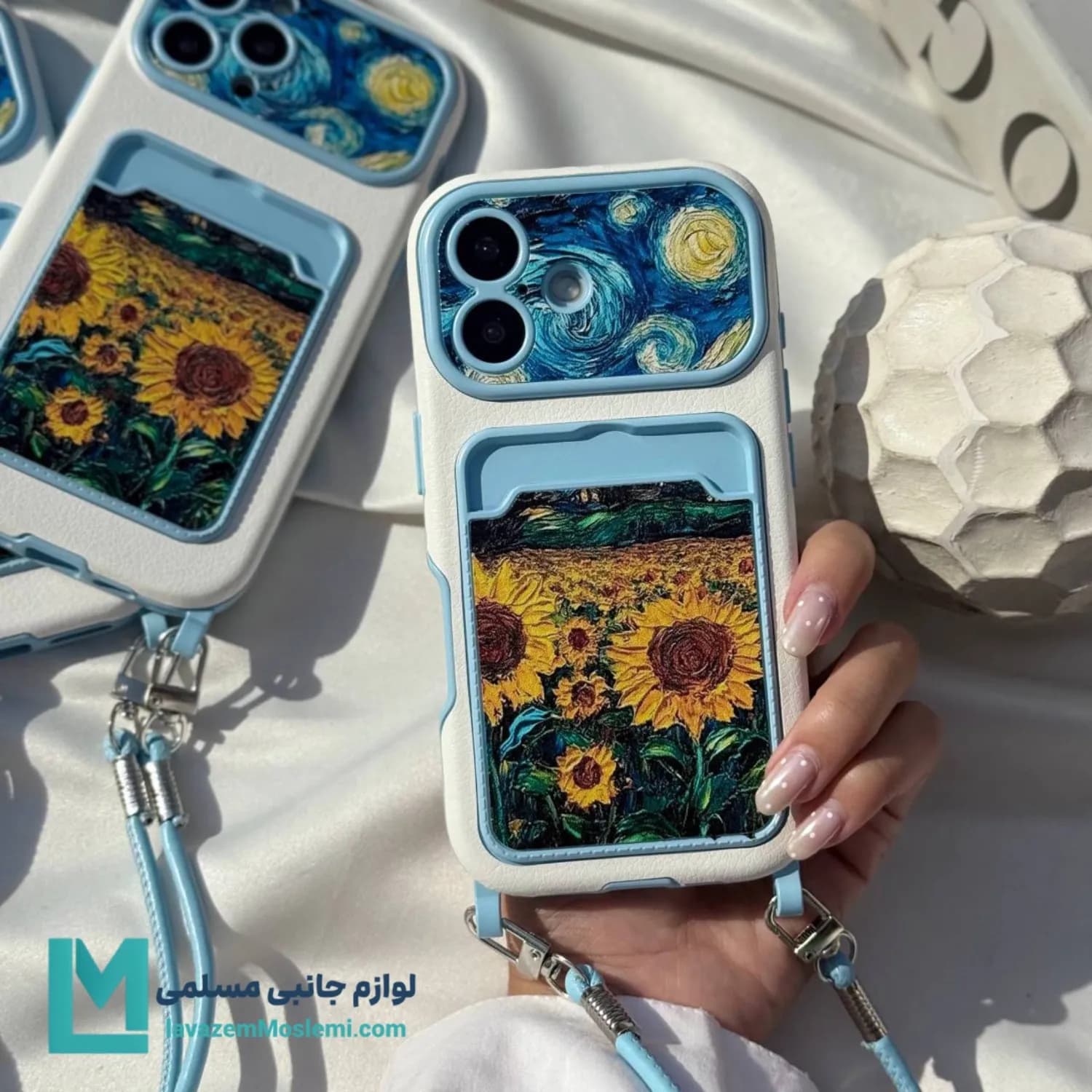قاب گوشی كلاسيكارد ون گوگ کد C3980 | لوازم جانبی مسلمی