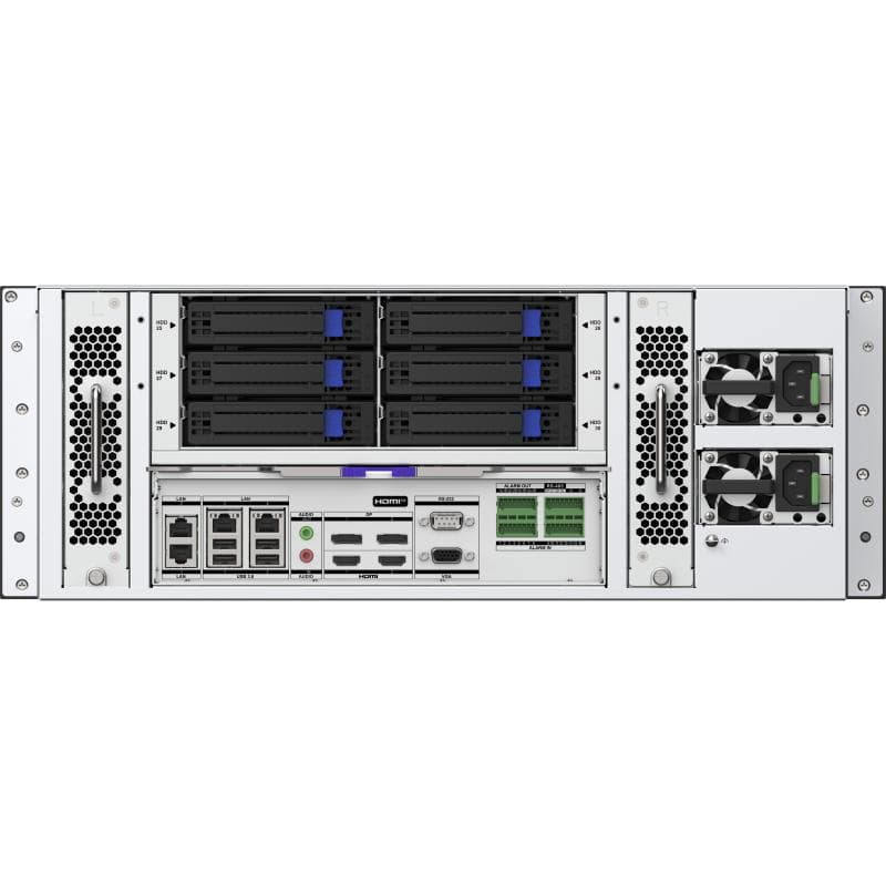 DS-96128NI-H30R/LCD دستگاه ضبط تصاویر NVR هوشمند هایک ویژن — تصویر ۳