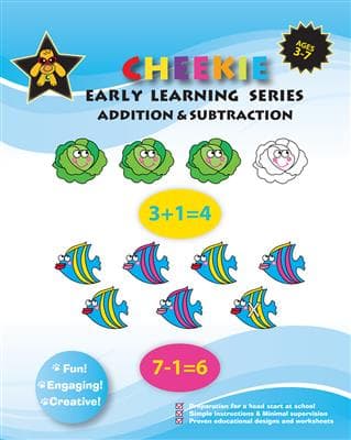 کتاب Cheekie Early Learning Series Addition and Subtraction