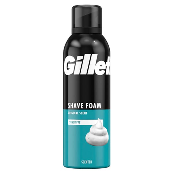 فوم اصلاح پوست حساس ژیلتScent Sensitive
