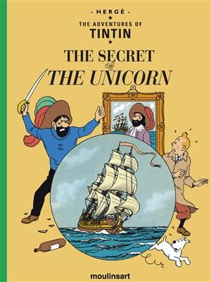 کتاب TINTIN 10 : The Secret of the Unicorn — تصویر ۲