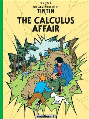 کتاب انگليسی TINTIN 17 : The Calculus Affair