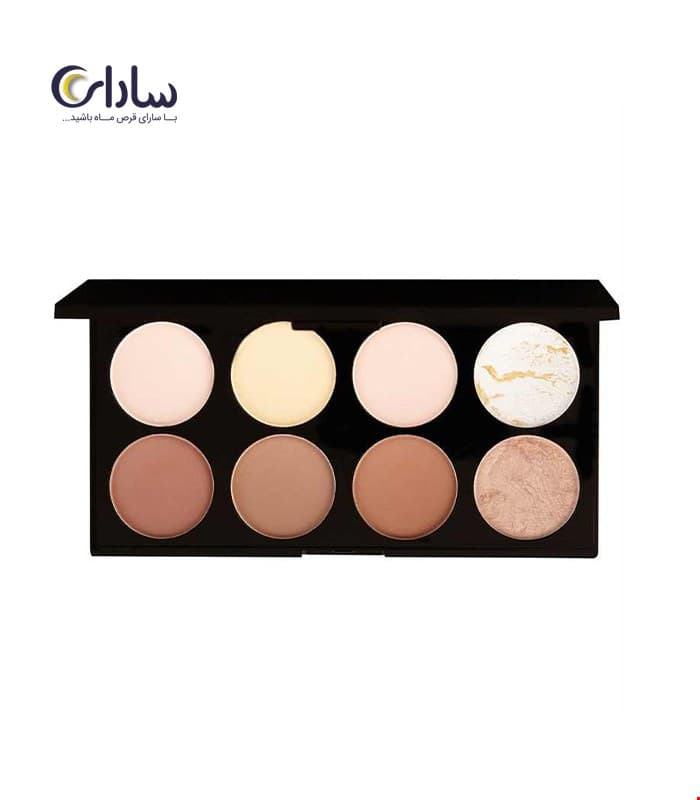 پالت کانتور 8 رنگ رولوشن مدل ULTRA POWDER CONTOUR PALLETE