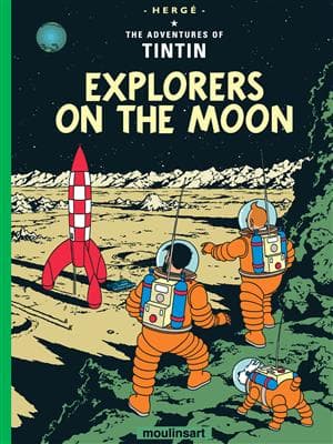 کتاب انگليسی TINTIN 16 : Explorers on the Moon
