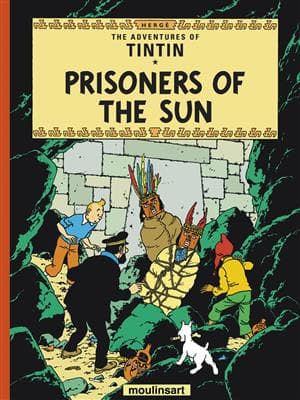 کتاب انگليسی TINTIN 13 : Prisoners of the Sun