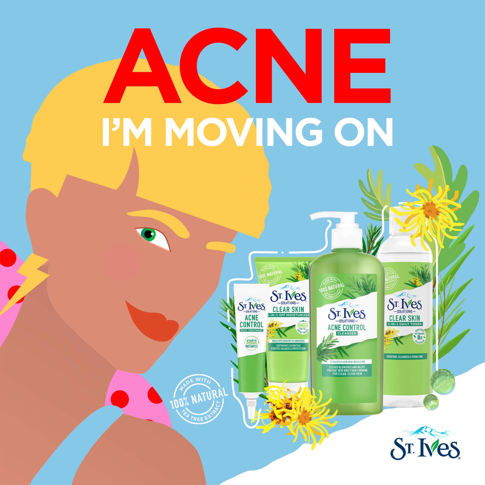 تونر 3 در 1 Clear Skin سینت ایوز حجم 251 میل — تصویر ۵