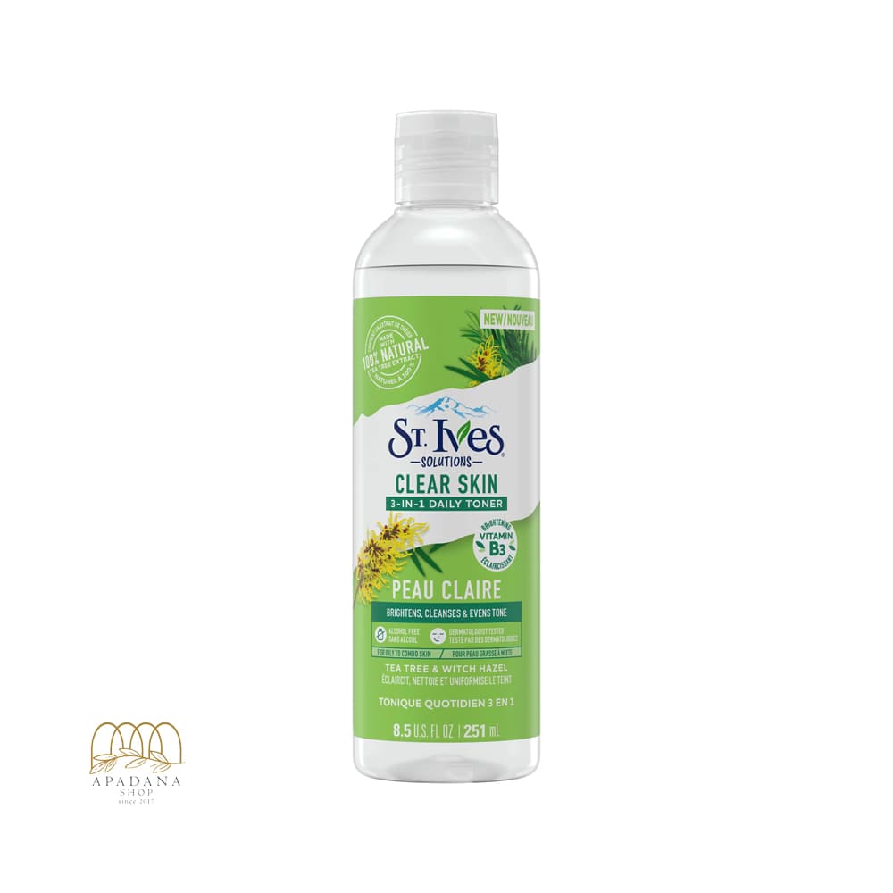 تونر 3 در 1 Clear Skin سینت ایوز حجم 251 میل — تصویر ۲