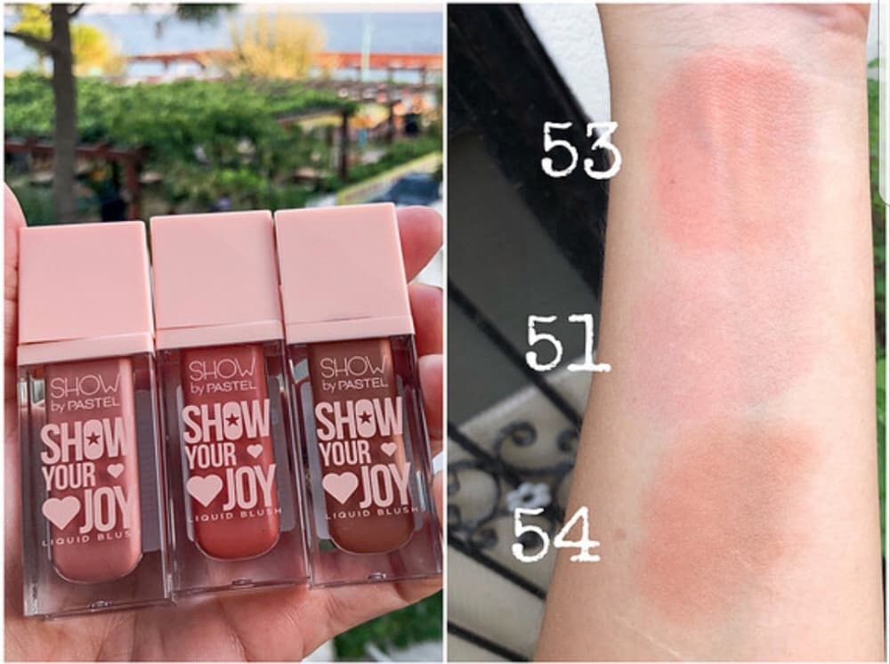 رژ گونه مایع پاستل مدل Show Your Joy حجم 4 گرم — تصویر ۴