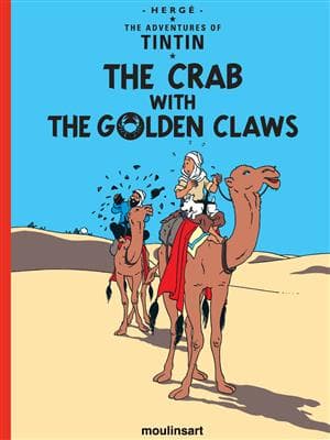 کتاب انگليسی TINTIN 8 : The Crab with the Golden Claws