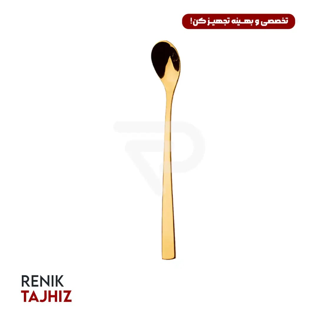 سرویس ۹۸ پارچه فلورانس طلایی PVD جعبه کادویی — تصویر ۴